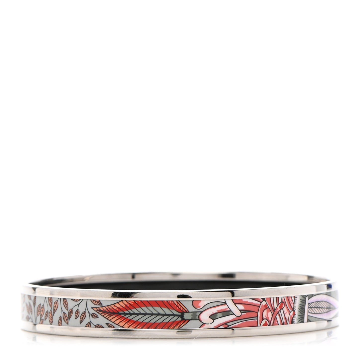 Enamel Printed Narrow La Marche de Savana Bracelet 65 Romantique