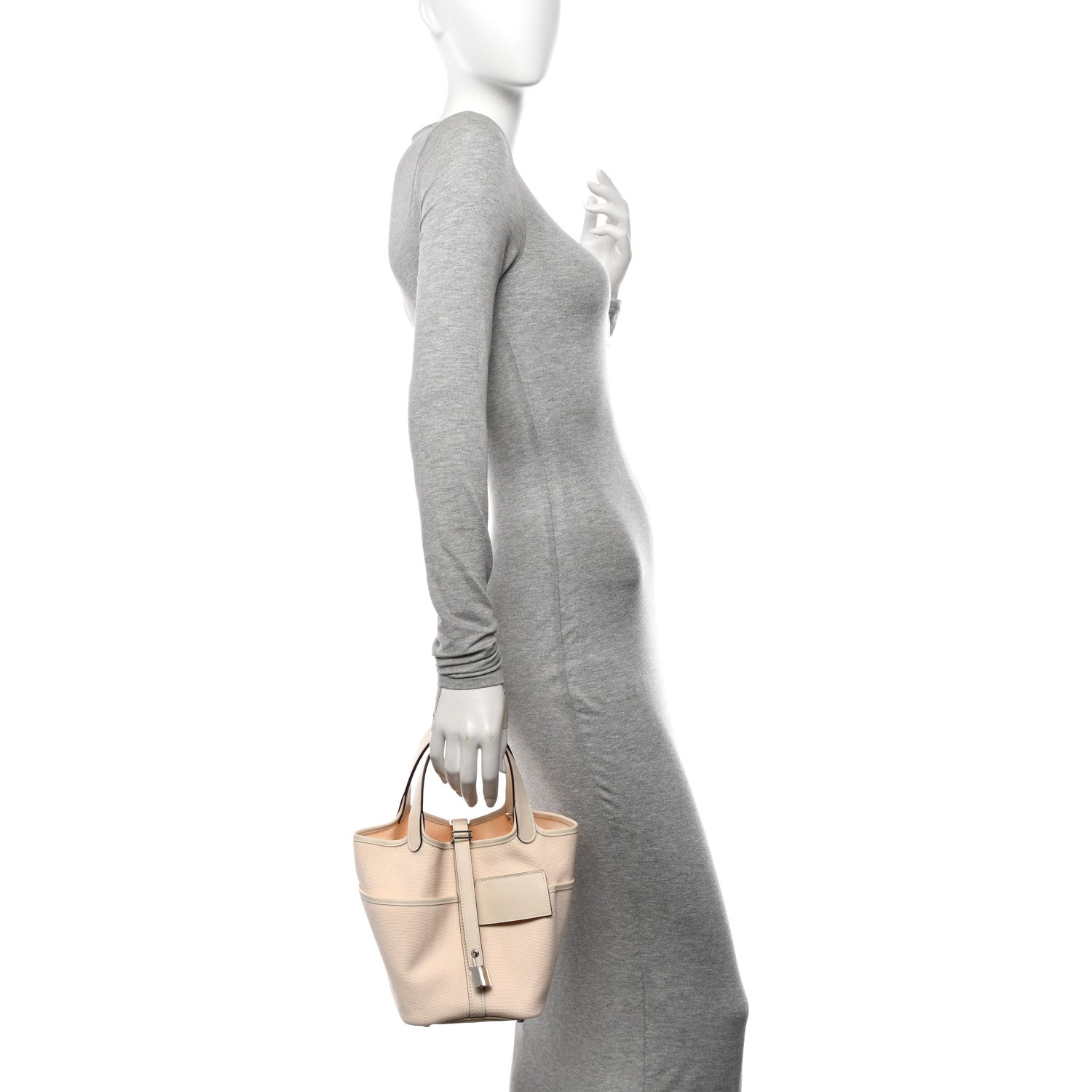 Hermes Toile Goeland Swift Cargo Picotin Lock 18 Nata 2 of 12
