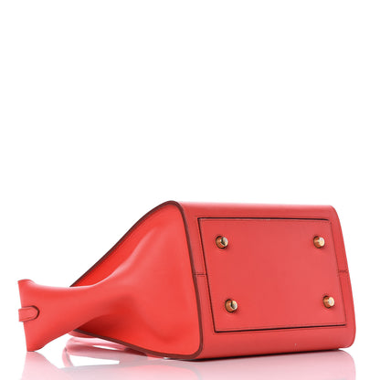 Celine Smooth Calfskin Mini Tie Knot Tote Alizarin 4 of 27