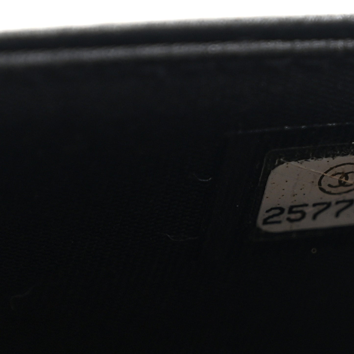 Caviar Quilted Boy Wallet On Chain WOC Black