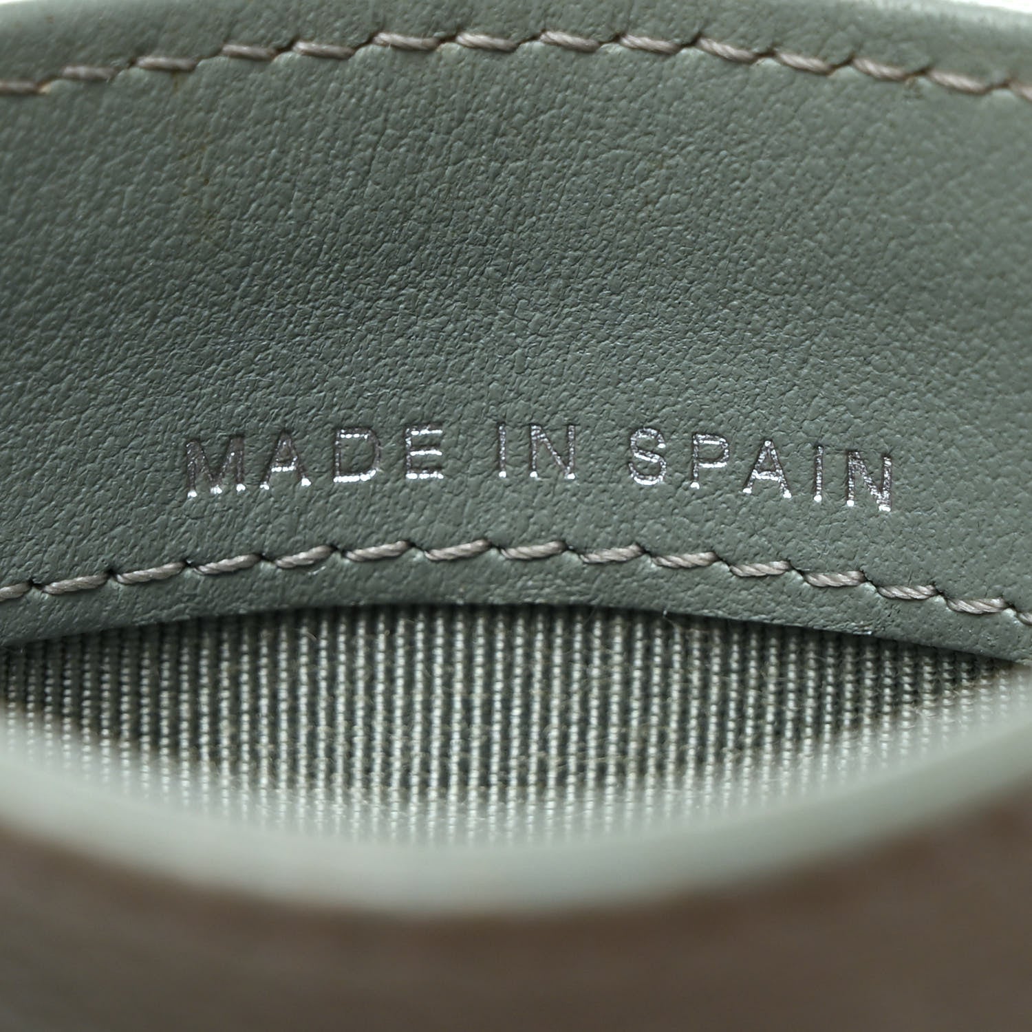 Chanel Caviar Quilted Card Holder Grey 7 of 7