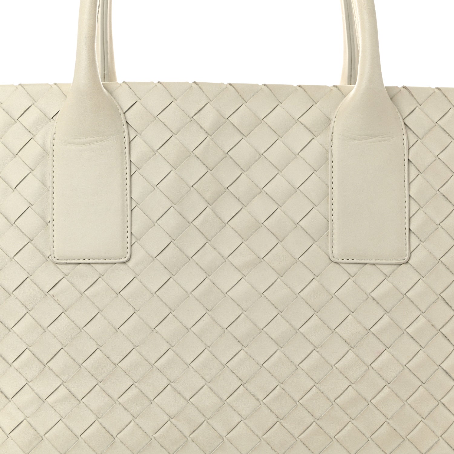 Bottega Veneta Nappa Intrecciato Tote Bag White 8 of 14