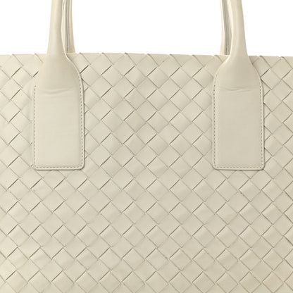 Bottega Veneta Nappa Intrecciato Tote Bag White 8 of 14