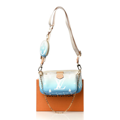 Louis Vuitton Monogram Giant By The Pool Multi Pochette Accessories Blue 11 of 11