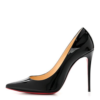 Christian Louboutin Patent Kate 100 Pumps 39 Black 1 of 8