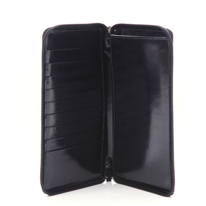 Gucci Monogram Zip Around Organizer Wallet Black 5 of 10
