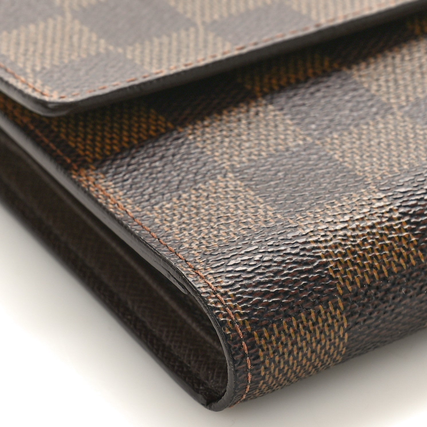 Louis Vuitton LOUIS VUITTON Damier Ebene Porte Tresor Etui Papier Wallet 7 of 9