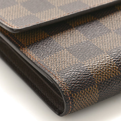 Louis Vuitton LOUIS VUITTON Damier Ebene Porte Tresor Etui Papier Wallet 7 of 9
