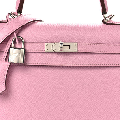 Hermes Epsom Kelly Sellier 25 Mauve Sylvestre 8 of 12