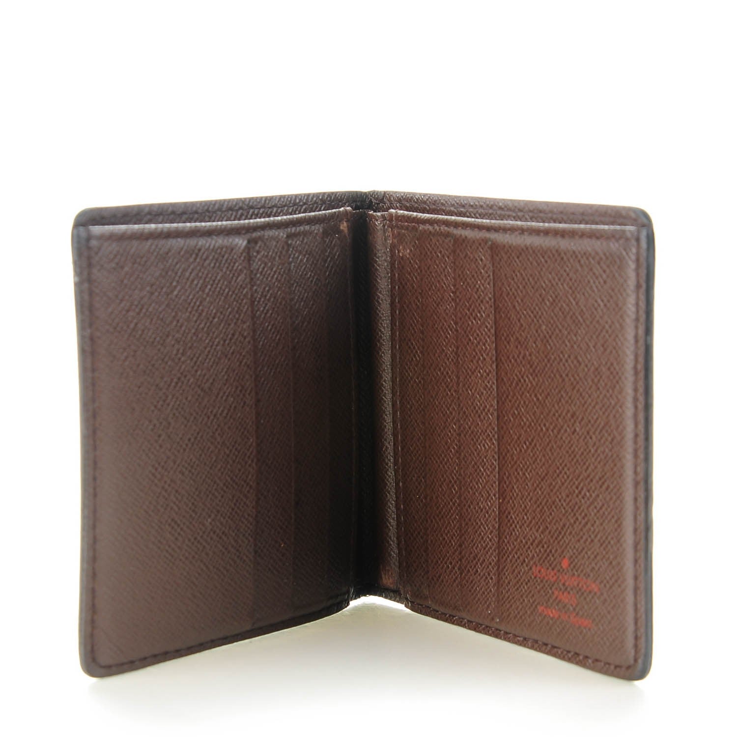 Louis Vuitton Damier Ebene Billfold Wallet 6 Credit Card Slots 5 of 7