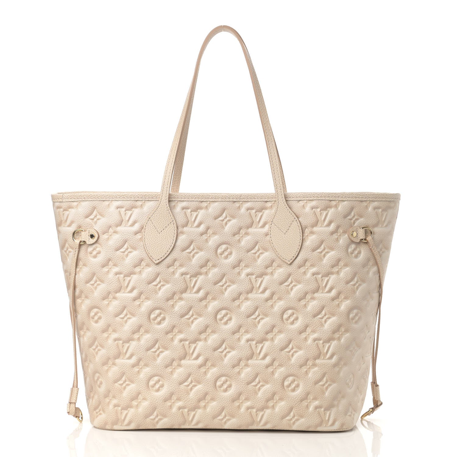 Louis Vuitton Empreinte Monogram Summer Stardust Neverfull MM Beige Clair 3 of 10