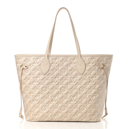 Louis Vuitton Empreinte Monogram Summer Stardust Neverfull MM Beige Clair 3 of 10