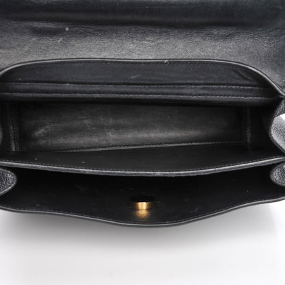 Saint Laurent Grained Calfskin Small Moujik Top Handle Bag Black 5 of 14
