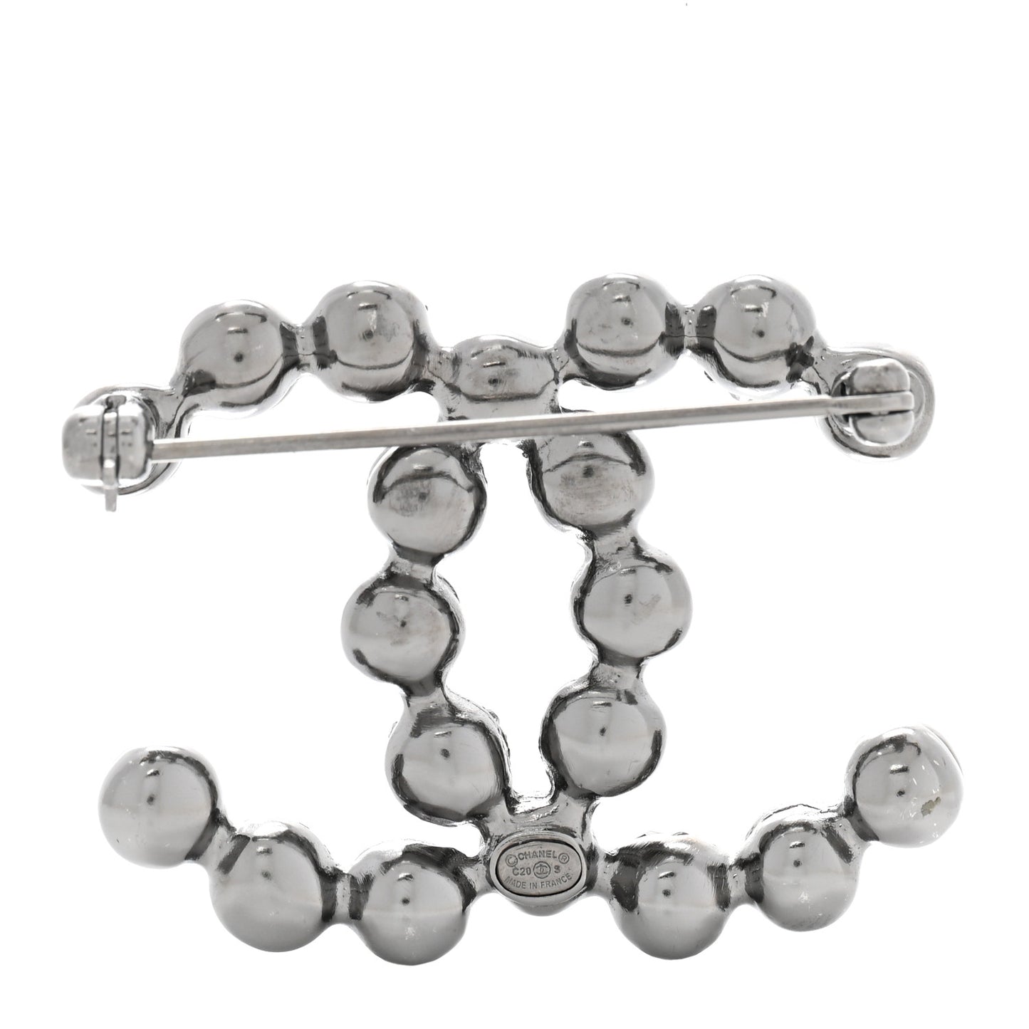 Ruthenium Crystal CC Brooch