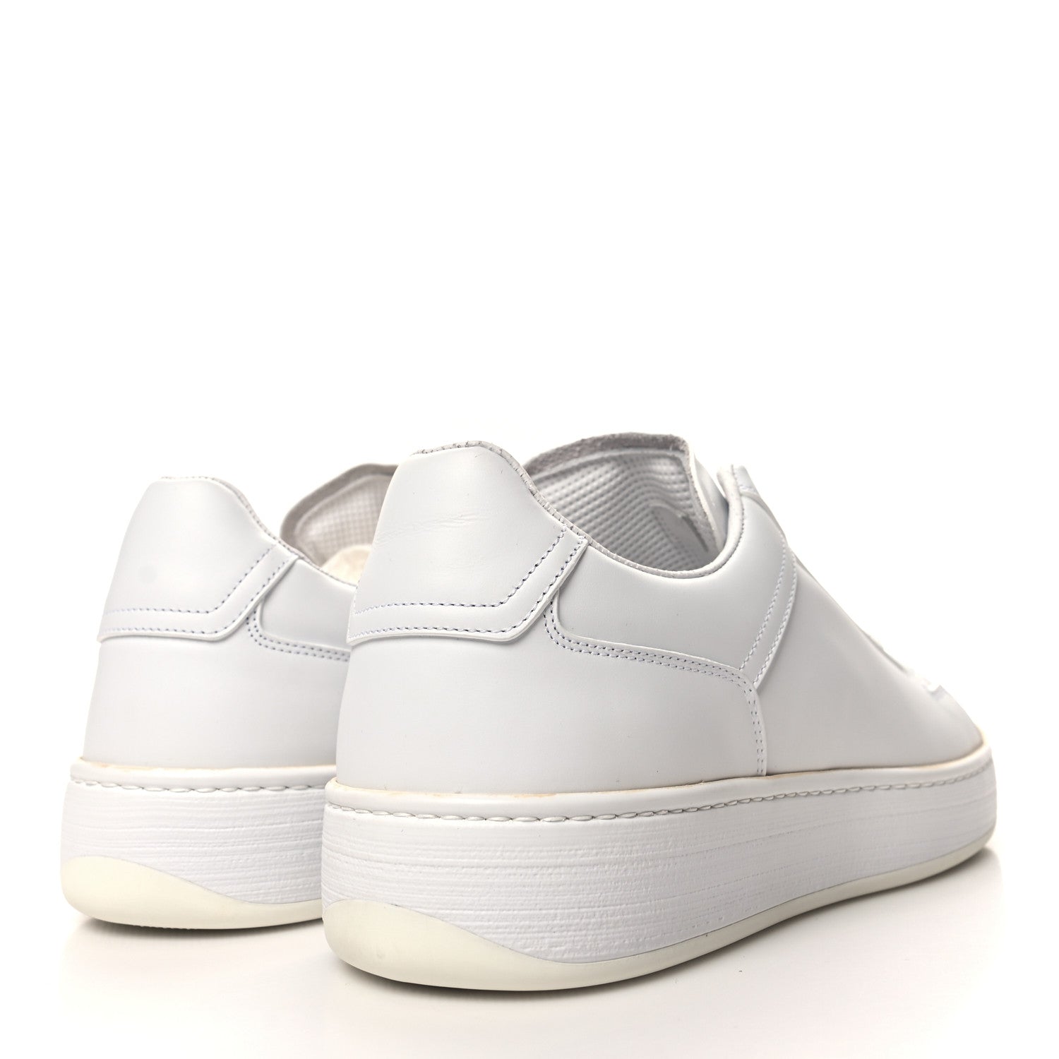 Bottega Veneta Bolt Calfskin Sneakers 40 Optic White 4 of 8
