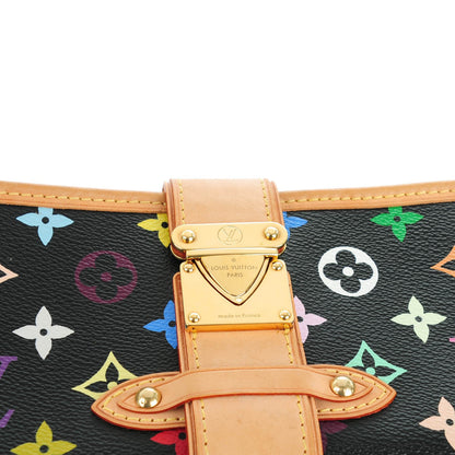 Louis Vuitton Monogram Multicolor Shirley Black 5 of 8