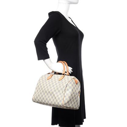 Louis Vuitton Damier Azur Speedy 30 2 of 8
