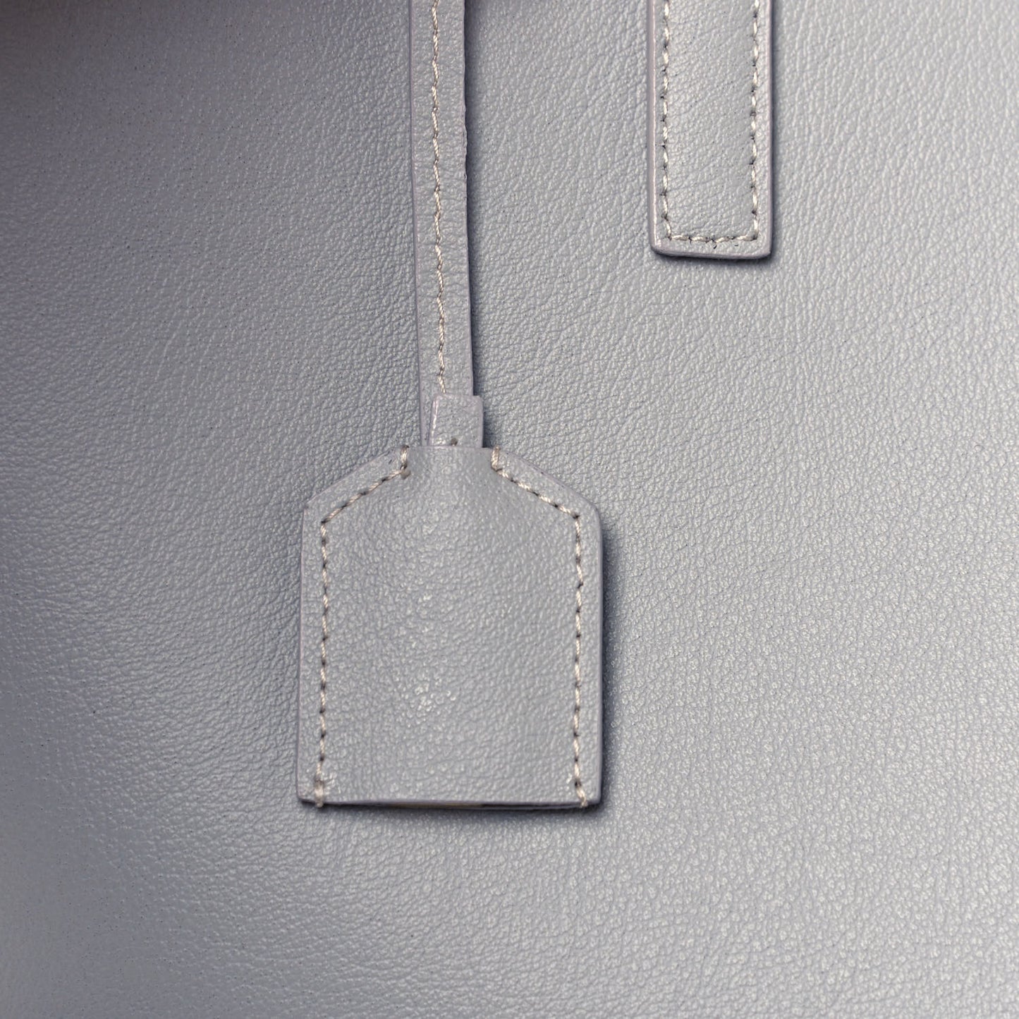 Calfskin Large Shopping Tote Blanc Vintage