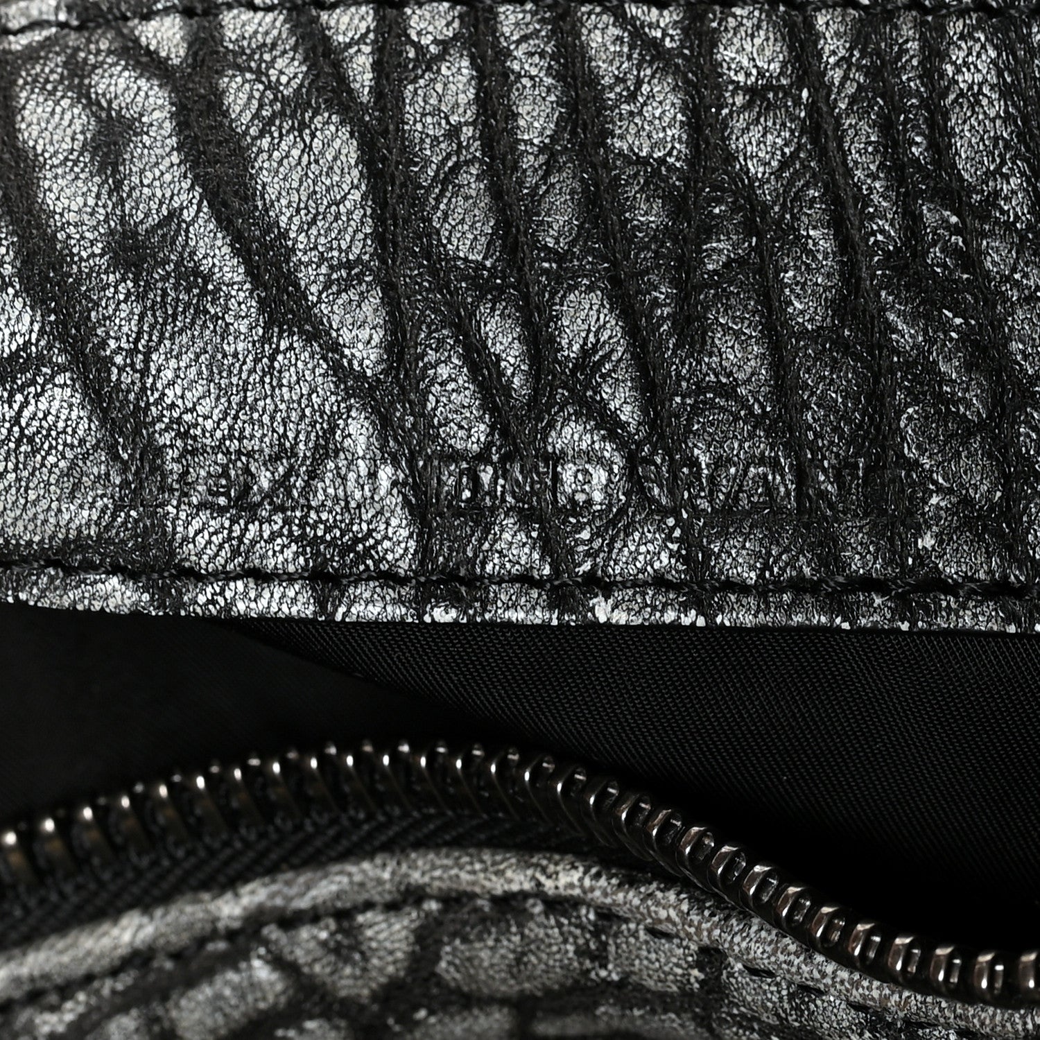 Alexander Wang Pebbled Lambskin Rocco Silver Hardware 5 of 8