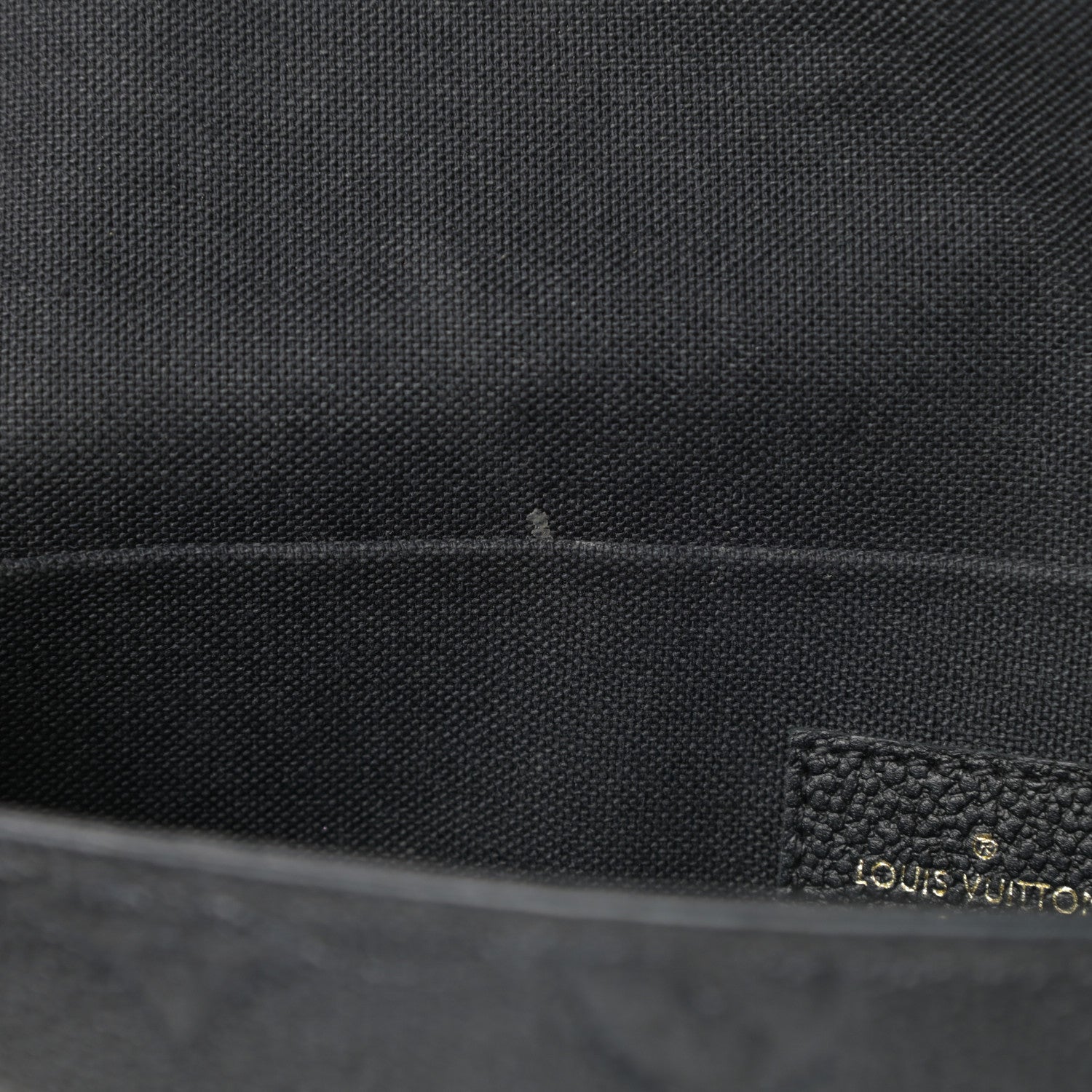 Louis Vuitton Empreinte Pochette Felicie Chain Wallet Black 13 of 13