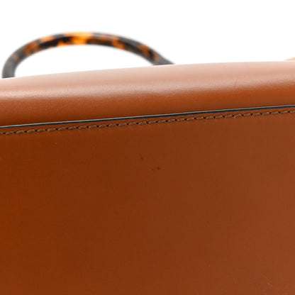 Fendi Vitello King Plexiglass Medium Fendi Sunshine Shopper Tote Cuoio 15 of 15