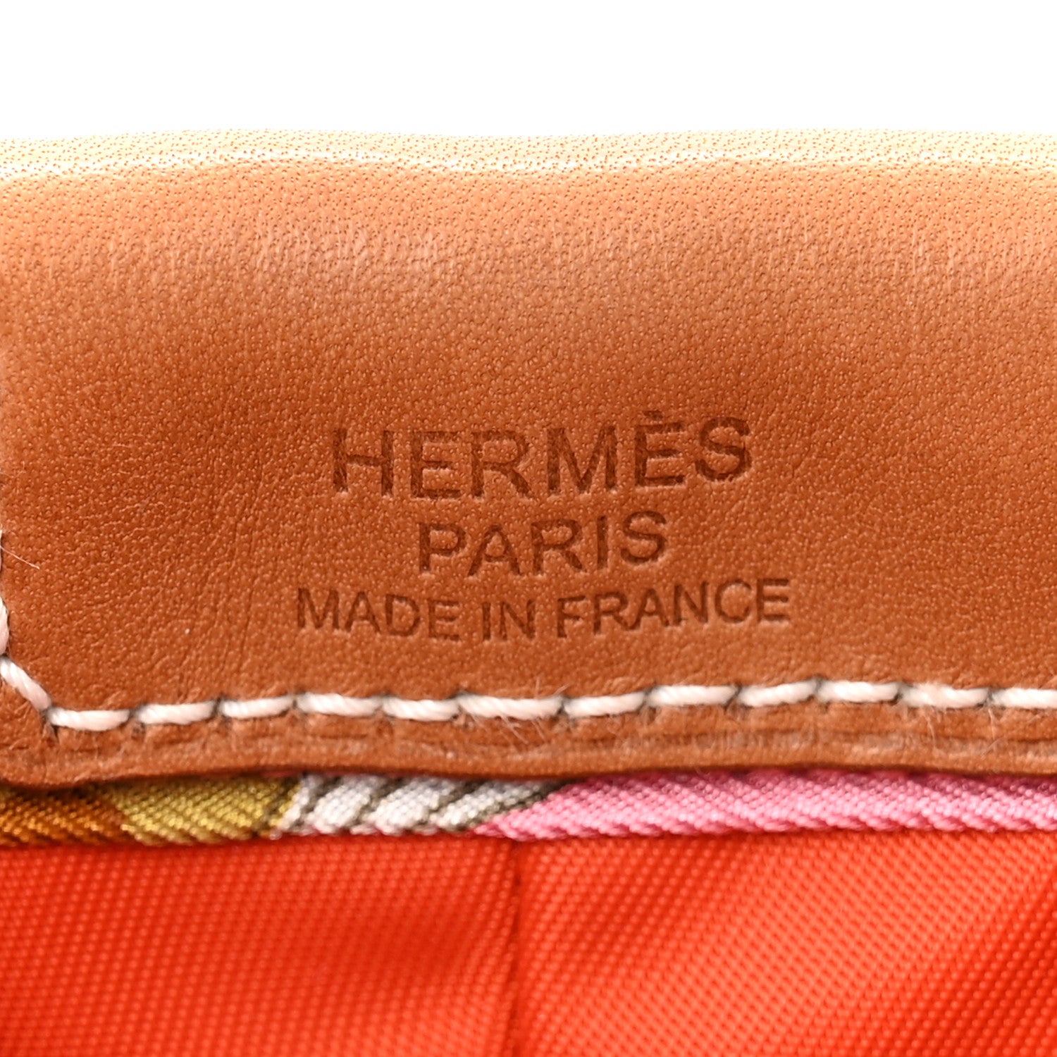 Hermes Silk Barenia Tiger Royal Fourbi 25 MM Pouch 6 of 7