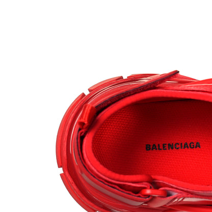 Balenciaga Neoprene Rubber Womens Track Sandals 37 Full Red 6 of 6