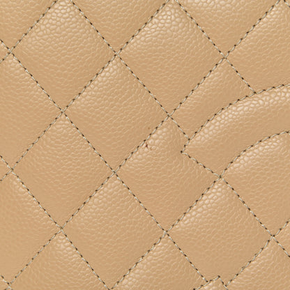 Chanel Caviar Quilted Grand Shopping Tote GST Beige Clair 8 of 13