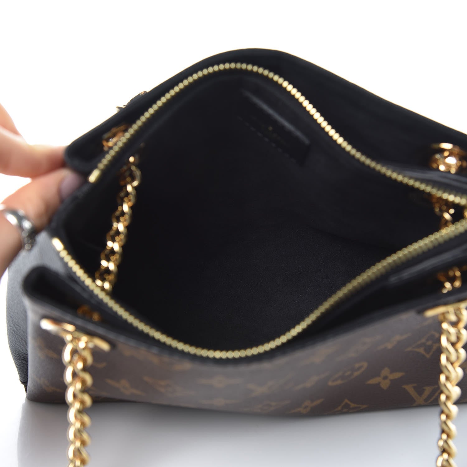 Louis Vuitton Monogram Surene BB Black 5 of 10