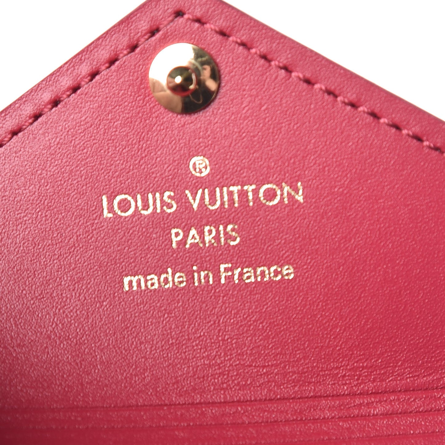 Monogram Small Kirigami Pochette Insert Fuchsia