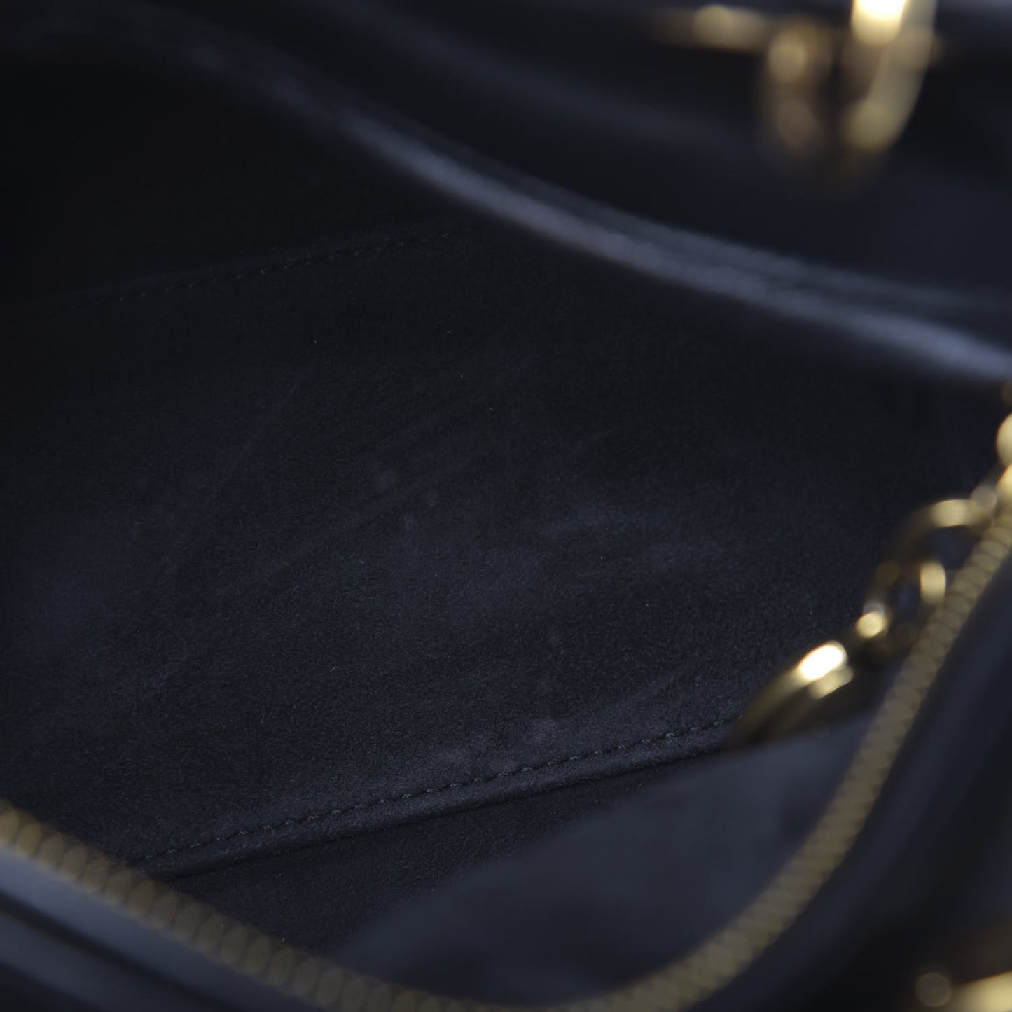 Calfskin Cannage Studded Medium Supple Lady Dior Black