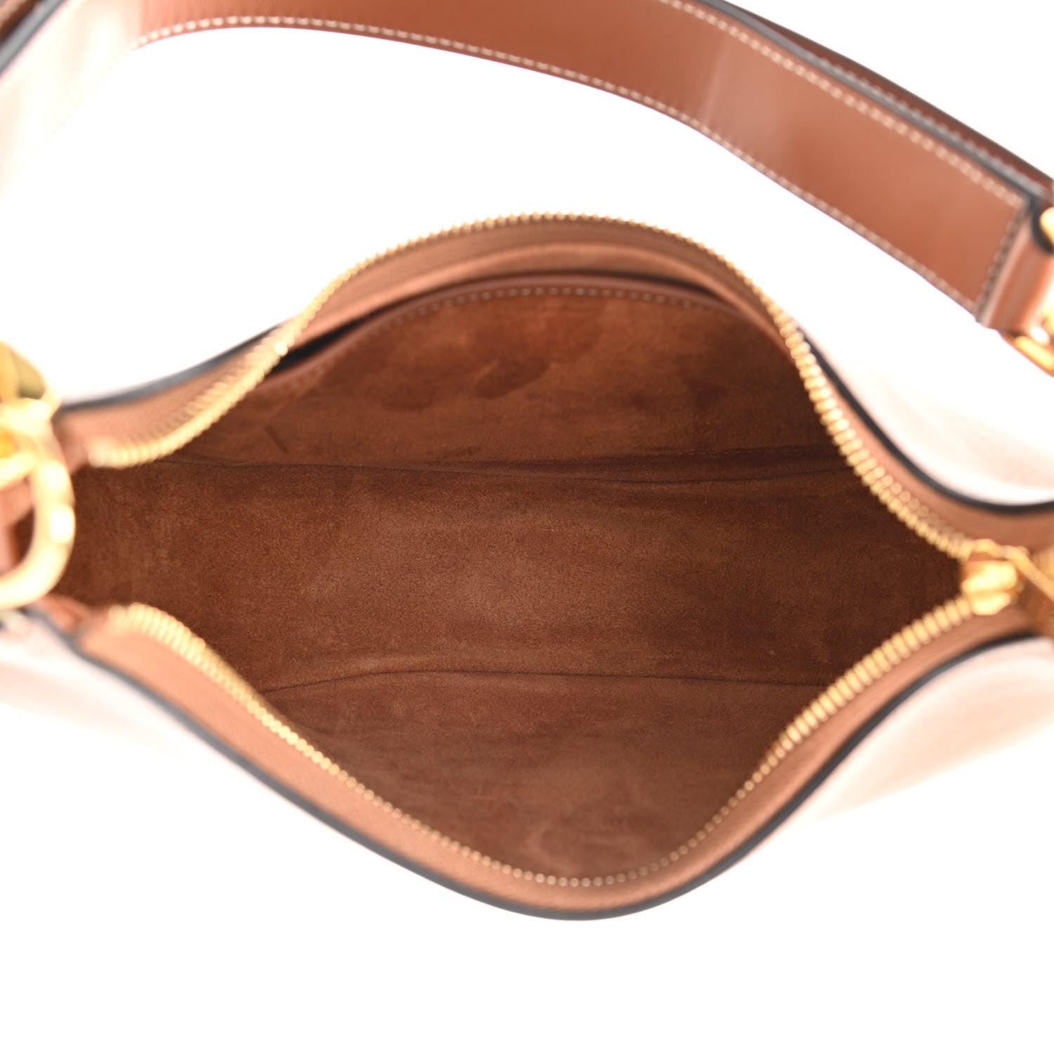 Celine Smooth Calfskin Medium Strap Ava Shoulder Bag Tan 5 of 10