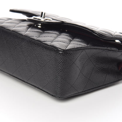 Chanel Caviar Quilted Small Double Flap Black 9 of 10
