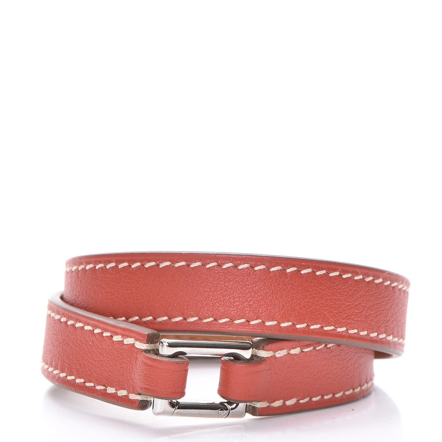Hermes Swift Rivale Double Tour Bracelet XS Sanguine 3 of 7