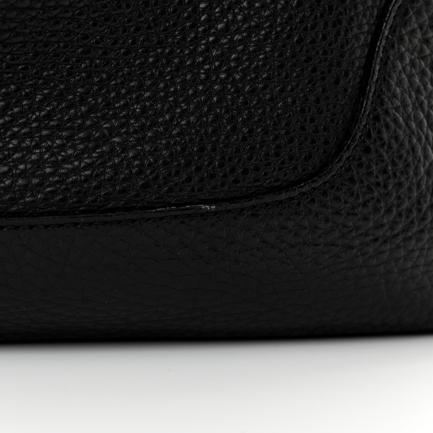 Gucci Pebbled Calfskin Medium Diana Bamboo Shoulder Bag Black 11 of 13
