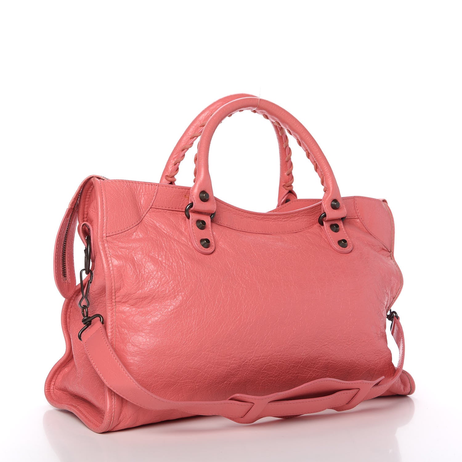 Balenciaga Agneau Classic Hardware City Rose Jaipur 3 of 10