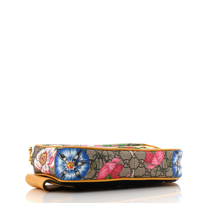 Gucci GG Supreme Monogram Flora Medium Ophidia Belt Bag Beige Multicolor Crop 4 of 11