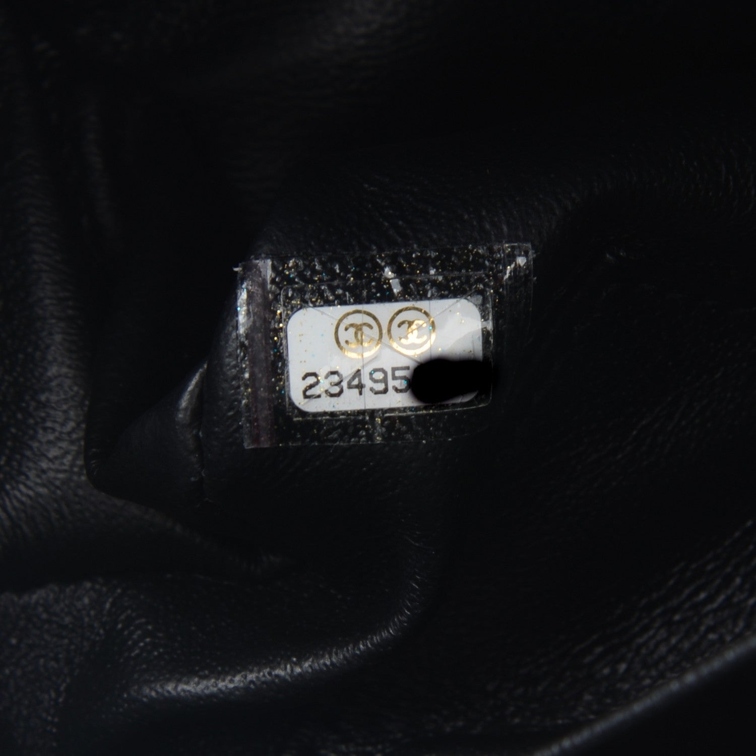 Chanel Caviar Lizard Quilted Small Coco Handle Flap Black 7 of 7