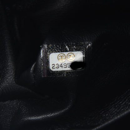 Chanel Caviar Lizard Quilted Small Coco Handle Flap Black 7 of 7