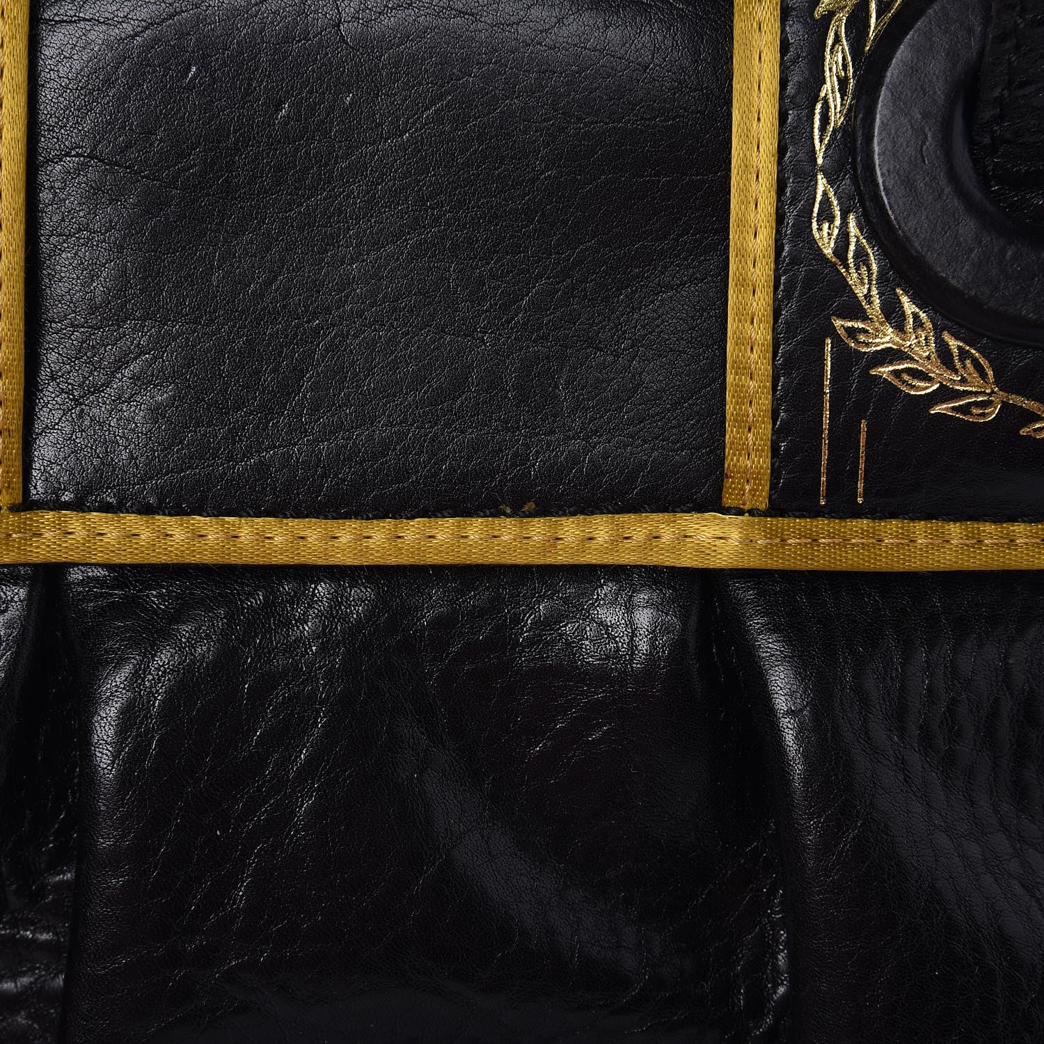Fendi Calfskin Embellished B Bag Black 11 of 12