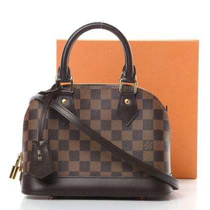 Louis Vuitton Damier Ebene Alma BB 14 of 14