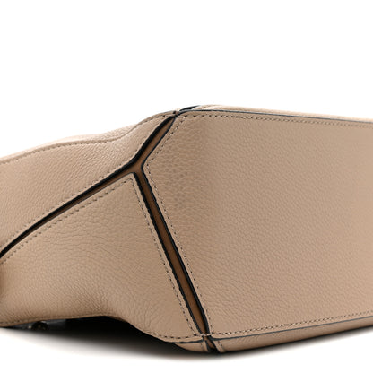 Loewe Grained Calfskin Small Puzzle Bag Sand Mink 9 of 12