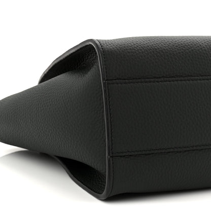 The Row Grained Calfskin Marlo 12 Tote Bag Dark Pine 8 of 10
