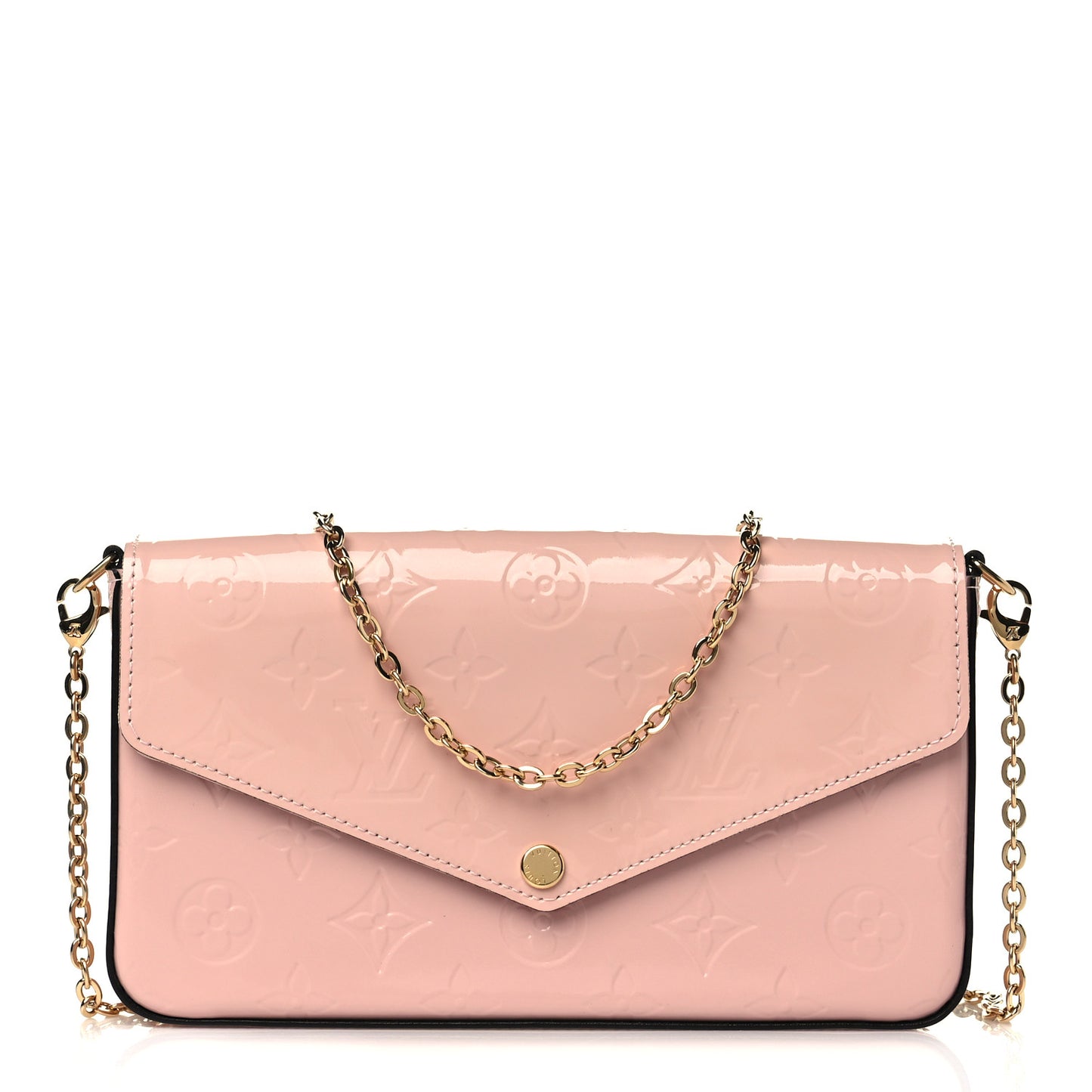 Vernis Felicie Chain Wallet Rose Ballerine