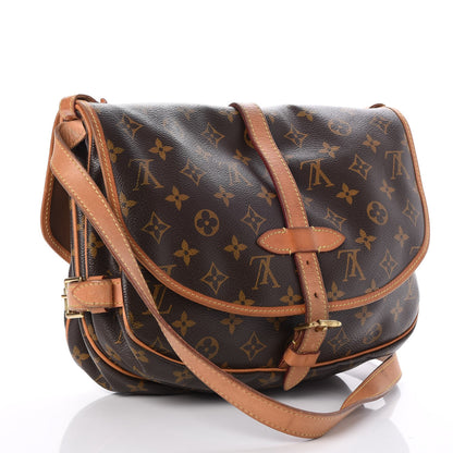 Louis Vuitton Monogram Saumur 30 3 of 9