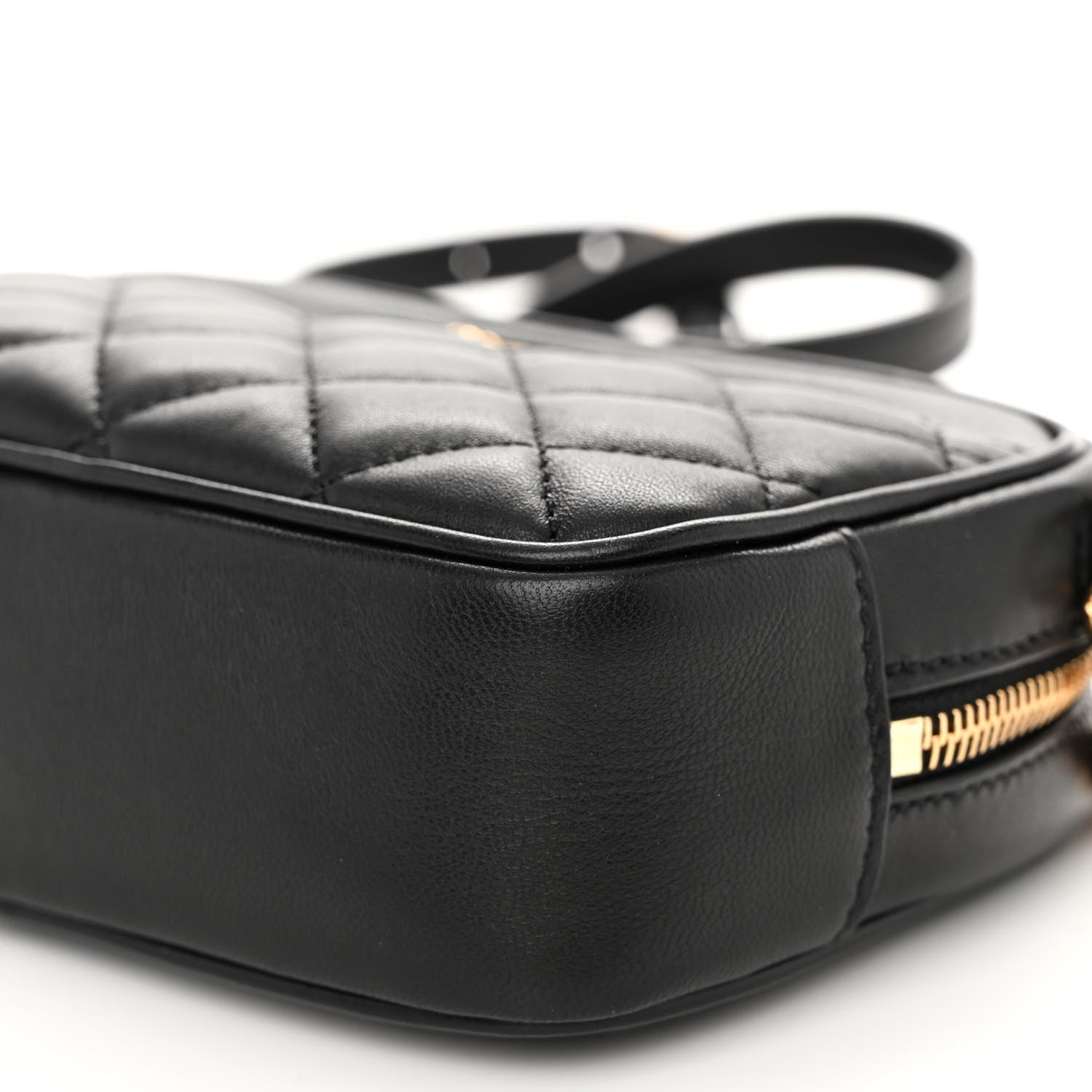 Versace Nappa Quilted La Medusa Camera Bag Black 9 of 9