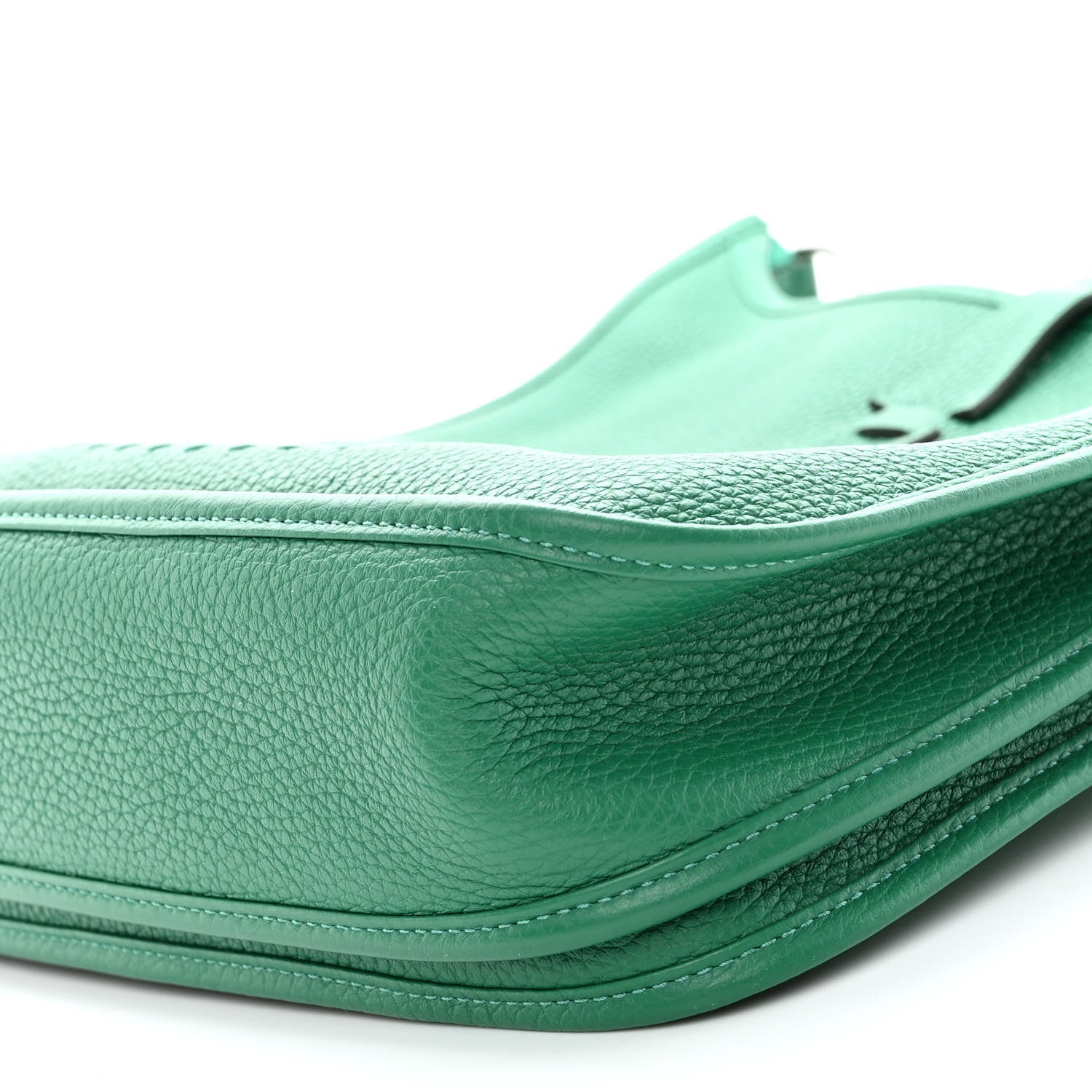 Hermes Taurillon Clemence Evelyne III PM Vert Vertigo 10 of 10
