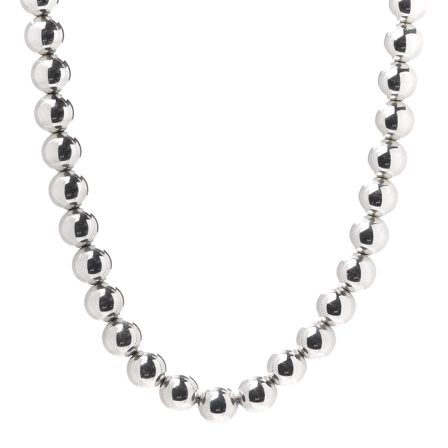 Sterling Silver 10mm HardWear Ball Necklace