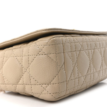 Christian Dior Calfskin Cannage Small Caro Bag Beige 9 of 10