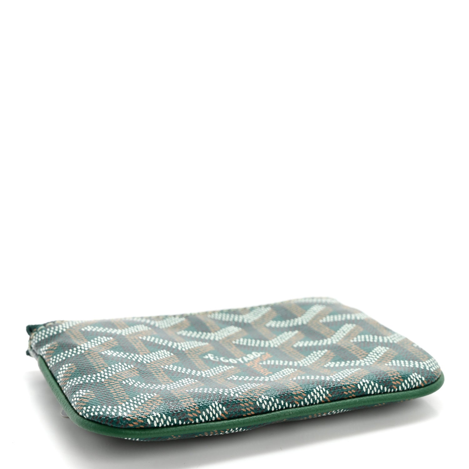 Goyard Goyardine Nano Senat Key Pouch Green 4 of 9